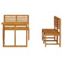 4-teiliges Garten-Esszimmerset aus massivem Akazienholz von , Gartentische - Ref: Foro24-3328695, Preis: 312,83 €, Rabatt: %