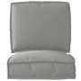 Set of Pallet Cushions Set of 2 Gray Polyester Fabric by , Cushions for chairs and sofas - Ref: Foro24-3329040, Price: 51,64 ...