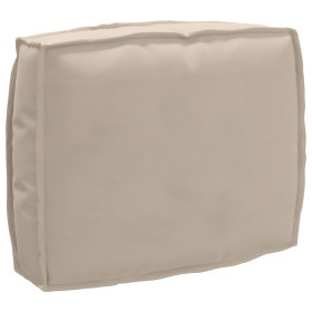 Set of Pallet Cushions Set of 2 Taupe Polyester Fabric by , Cushions for chairs and sofas - Ref: Foro24-3329044, Price: 57,14...