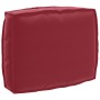 2-teiliges Palettenkissen-Set Weinrot Polyester Standard von , Kissen für Stühle und Sofas - Ref: Foro24-3329045, Preis: 50,6...