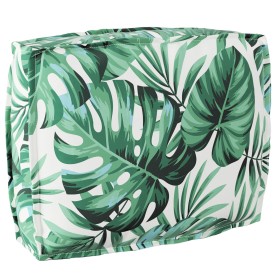 Set of pallet cushions Set of 2 Leaf pattern Polyester by , Cushions for chairs and sofas - Ref: Foro24-3329047, Price: 46,78...