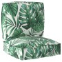 Set of pallet cushions Set of 2 Leaf pattern Polyester by , Cushions for chairs and sofas - Ref: Foro24-3329047, Price: 46,78...