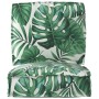 Set of pallet cushions Set of 2 Leaf pattern Polyester by , Cushions for chairs and sofas - Ref: Foro24-3329047, Price: 46,78...