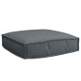 Set of pallet cushions Set of 2 Anthracite Polyester Medium by , Cushions for chairs and sofas - Ref: Foro24-3329049, Price: ...