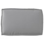 Set mit 2 Stück Palettenkissen Grau Polyester Quadrat von , Kissen für Stühle und Sofas - Ref: Foro24-3329050, Preis: 49,36 €...