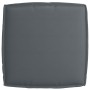 Set of pallet cushions Set of 2 Anthracite Polyester Medium by , Cushions for chairs and sofas - Ref: Foro24-3329049, Price: ...