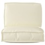 Set Palettenkissen 2er-Set Creme Oxford Stoff von , Kissen für Stühle und Sofas - Ref: Foro24-3329051, Preis: 60,46 €, Rabatt: %
