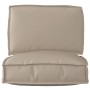 Set of pallet cushions Set of 2 Color taupe by , Cushions for chairs and sofas - Ref: Foro24-3329054, Price: 68,67 €, Discoun...