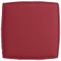 Juego de Cojines de Pallet Set de 2 Rojo Vino Poliéster Estándar de , Cojines para sillas y sofás - Ref: Foro24-3329055, Prec...