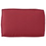 Set of Pallet Cushions Set of 2 Wine Red Polyester Standard by , Cushions for chairs and sofas - Ref: Foro24-3329055, Price: ...