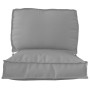Set Palettenkissen 2er-Set Grau Polyester von , Kissen für Stühle und Sofas - Ref: Foro24-3329060, Preis: 65,92 €, Rabatt: %