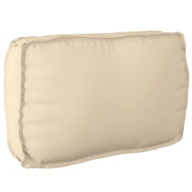 Set of Pallet Cushions Set of 2 Beige Polyester by , Cushions for chairs and sofas - Ref: Foro24-3329062, Price: 69,70 €, Dis...
