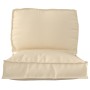 Set of Pallet Cushions Set of 2 Beige Polyester by , Cushions for chairs and sofas - Ref: Foro24-3329062, Price: 65,65 €, Dis...
