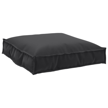 2-teiliges rechteckiges Palettenkissen-Set aus schwarzem Polyester von , Kissen für Stühle und Sofas - Ref: Foro24-3329063, P...