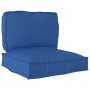 Set Kissen für Paletten 2er Set Königsblau Polyester von , Kissen für Stühle und Sofas - Ref: Foro24-3329066, Preis: 55,07 €,...
