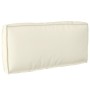Set Kissen für Paletten 2er Set Standard Baumwolle creme von , Kissen für Stühle und Sofas - Ref: Foro24-3329071, Preis: 69,6...