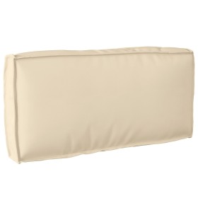 Set of Pallet Cushions Set of 2 Beige Polyester Medium by , Cushions for chairs and sofas - Ref: Foro24-3329072, Price: 64,03...