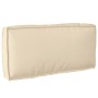 Set Palettenkissen 2er-Set Beige Polyester Medium von , Kissen für Stühle und Sofas - Ref: Foro24-3329072, Preis: 64,03 €, Ra...