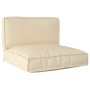 Set Palettenkissen 2er-Set Beige Polyester Medium von , Kissen für Stühle und Sofas - Ref: Foro24-3329072, Preis: 64,03 €, Ra...