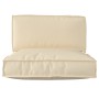 Juego de Cojines de Pallet Set de 2 Beige Poliéster Mediano de , Cojines para sillas y sofás - Ref: Foro24-3329072, Precio: 6...