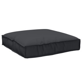 2 Piece Pallet Cushion Set Black Durable Polyester by , Cushions for chairs and sofas - Ref: Foro24-3329073, Price: 67,29 €, ...