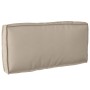 Set of Cushions for Pallets Set of 2 Standard Polyester Topo by , Cushions for chairs and sofas - Ref: Foro24-3329074, Price:...
