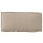 Set of Cushions for Pallets Set of 2 Standard Polyester Topo by , Cushions for chairs and sofas - Ref: Foro24-3329074, Price:...