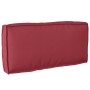 Set of Pallet Cushions Set of 2 Burgundy Polyester Medium by , Cushions for chairs and sofas - Ref: Foro24-3329075, Price: 67...