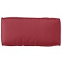 Set of Pallet Cushions Set of 2 Burgundy Polyester Medium by , Cushions for chairs and sofas - Ref: Foro24-3329075, Price: 67...