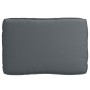 Set of Pallet Cushions Set of 2 Anthracite Polyester by , Cushions for chairs and sofas - Ref: Foro24-3329079, Price: 76,36 €...