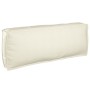 Set de Cojines de Palet Set de 2 Crema Algodón de , Cojines para sillas y sofás - Ref: Foro24-3329081, Precio: 76,15 €, Descu...