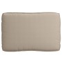Set of Cushions for Pallets Set of 2 Taupe Polyester by , Cushions for chairs and sofas - Ref: Foro24-3329084, Price: 94,72 €...