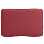 Set of Pallet Cushions Set of 2 Wine Red Polyester by , Cushions for chairs and sofas - Ref: Foro24-3329085, Price: 86,73 €, ...