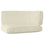 Cushions for Pallets Set of 3 Large Polyester Cream by , Cushions for chairs and sofas - Ref: Foro24-3329091, Price: 98,28 €,...