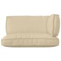 Set Palettenkissen 3er-Set Beige Polyester Medium von , Kissen für Stühle und Sofas - Ref: Foro24-3329092, Preis: 104,96 €, R...