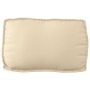 Set Palettenkissen 3er-Set Beige Polyester Medium von , Kissen für Stühle und Sofas - Ref: Foro24-3329092, Preis: 104,96 €, R...