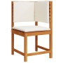 3-Piece Garden Set with Cushions in Solid Acacia Wood by , garden benches - Ref: Foro24-3329105, Price: 486,11 €, Discount: %