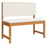 4-Piece Garden Dining Set with Acacia Wood Cushions by , garden benches - Ref: Foro24-3329109, Price: 580,87 €, Discount: %