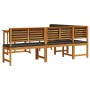 4-Piece Garden Dining Set with Solid Acacia Wood Cushions by , garden benches - Ref: Foro24-3329110, Price: 577,85 €, Discoun...