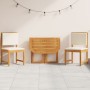 3-Piece Garden Bistro Set with Solid Acacia Wood Cushions by , Garden tables - Ref: Foro24-3329111, Price: 223,74 €, Discount: %