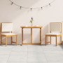 3-Piece Garden Bistro Set with Solid Acacia Wood Cushions by , Garden tables - Ref: Foro24-3329111, Price: 223,74 €, Discount: %
