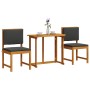 3-teiliges Garten-Esszimmerset aus massivem Akazienholz von , Gartentische - Ref: Foro24-3329112, Preis: 224,12 €, Rabatt: %