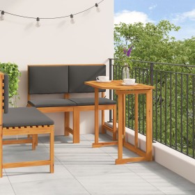 4-Piece Garden Dining Set with Solid Acacia Wood Cushions by , Garden tables - Ref: Foro24-3329114, Price: 347,16 €, Discount: %