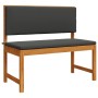5-Piece Garden Dining Set with Acacia Wood Cushions by , Garden tables - Ref: Foro24-3329116, Price: 436,41 €, Discount: %
