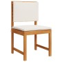 6-piece garden dining set with solid acacia wood cushions by , Garden tables - Ref: Foro24-3329117, Price: 553,87 €, Discount: %
