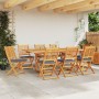 Klappbare Gartenstühle mit grauem Kissen 8 Stück aus massivem Akazienholz von , Gartenstühle - Ref: Foro24-3329130, Preis: 36...