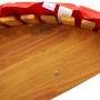 Tumbona Set de 2 Rojo Madera y Tela Estándar Plegable de , Sillas de jardín - Ref: Foro24-3329138, Precio: 269,82 €, Descuent...