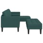 2-teilige Sofagarnitur mit dunkelgrünen Stoffkissen von , Sofas - Ref: Foro24-3329256, Preis: 324,49 €, Rabatt: %