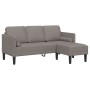 2-Piece Sofa Set with Cushions in Taupe Fabric by , Sofas - Ref: Foro24-3329257, Price: 421,62 €, Discount: %