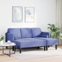 2-piece sofa set with denim blue fabric cushions by , Sofas - Ref: Foro24-3329262, Price: 370,66 €, Discount: %